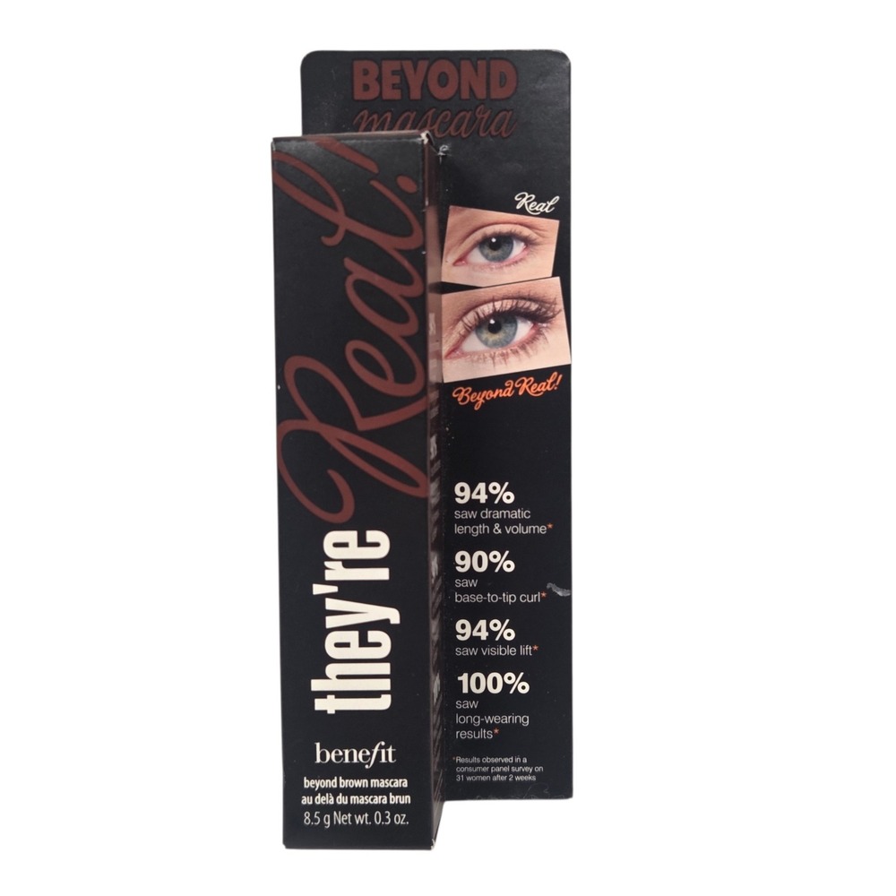 New Benefit They're Real Mascara Women 8.5g Beyond Brown Lengthening Volumizing
